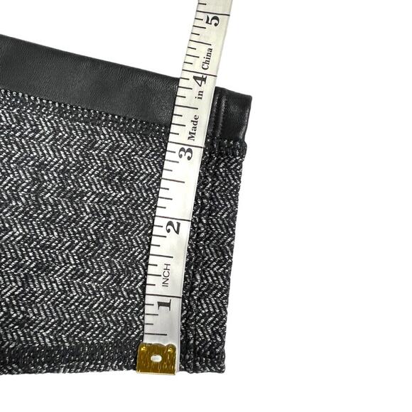 Athleta Leggings Luxe Metro Drifter Grey Herringbone Pull On Womens Small Casual - Picture 8 of 15